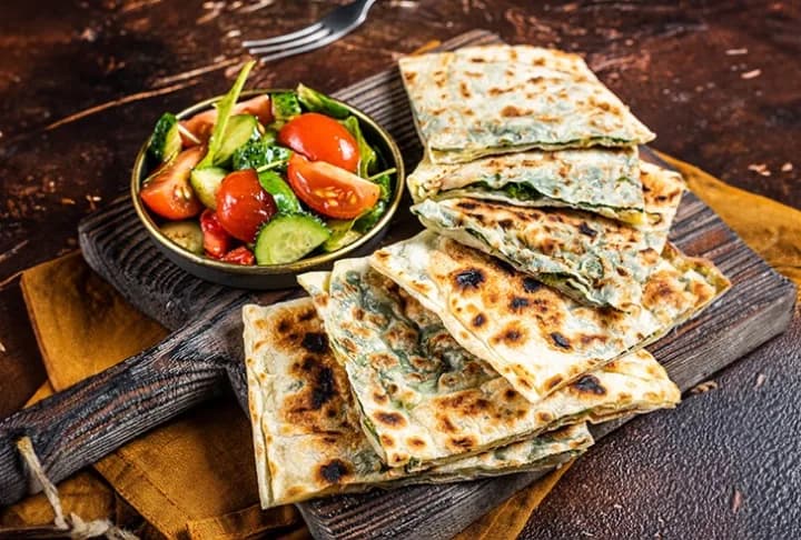 Gözleme (Turkish Flatbread)